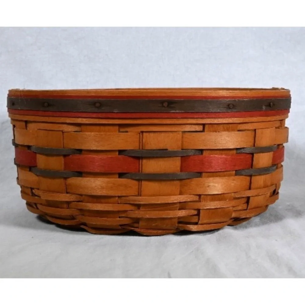 Longaberger Crisco American Cookie Celebration Basket 1992 Vintage No Handle
